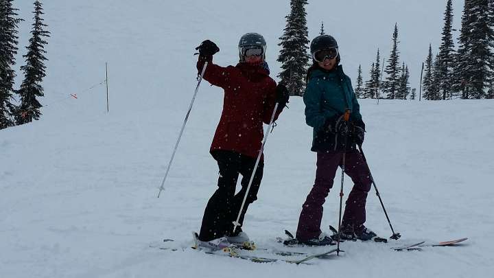 Skiing in Golden BC at Kicking Horse Mountain Resort