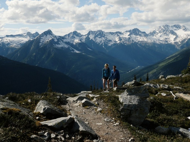 Glacier Crest Trail Glacier National Park near Golden BC